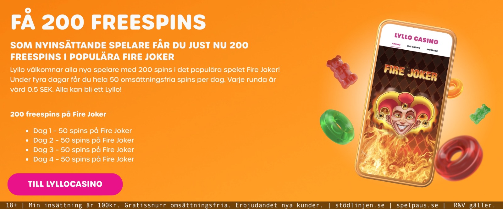 Lyllo Casino insättningar och uttag